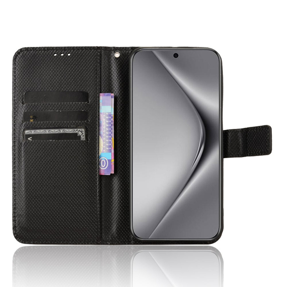 Чохол-книжка для Huawei Pura 70, Wallet Smart Magnet, чорний
