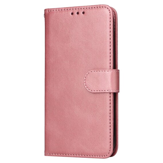 Чохол-книжка для Realme C67, Leather Wallet, рожевий rose gold