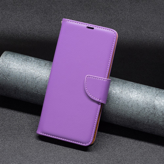 Чохол-книжка для Samsung Galaxy A34 5G, Wallet Litchi Magnet, фіолетовий