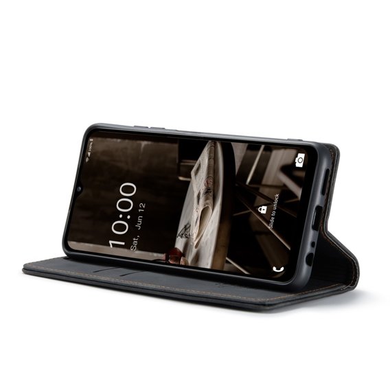 Чохол-сумка для Samsung Galaxy A04S / A13 5G, Leather Wallet Case, чорний