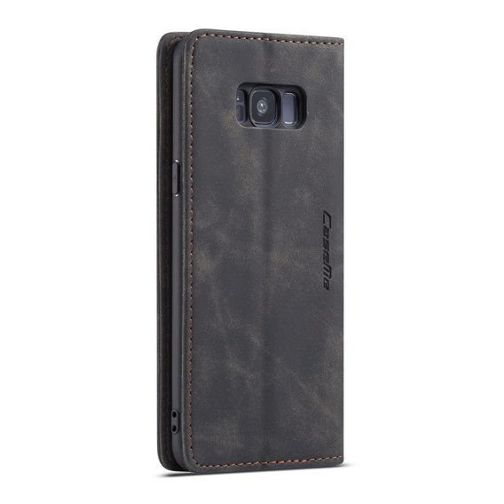 Чохол-сумка для Samsung Galaxy S8 Plus, Leather Wallet Case, чорний