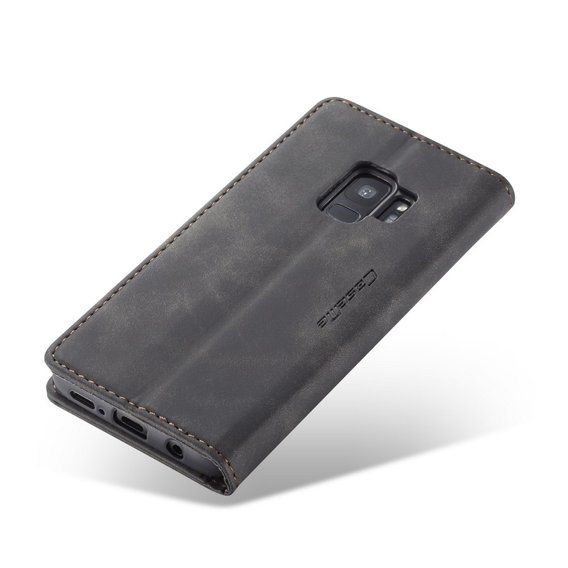 Чохол-сумка для Samsung Galaxy S9, Leather Wallet Case, чорний