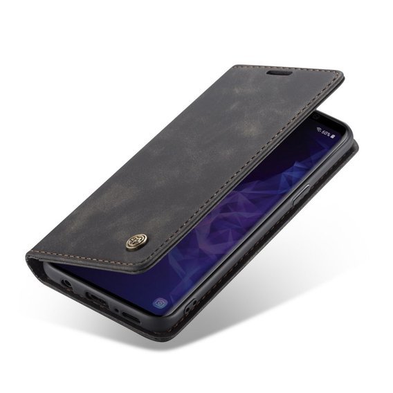 Чохол-сумка для Samsung Galaxy S9, Leather Wallet Case, чорний