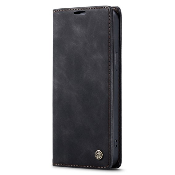 Чохол-сумка для iPhone 14 Plus, Leather Wallet Case, чорний