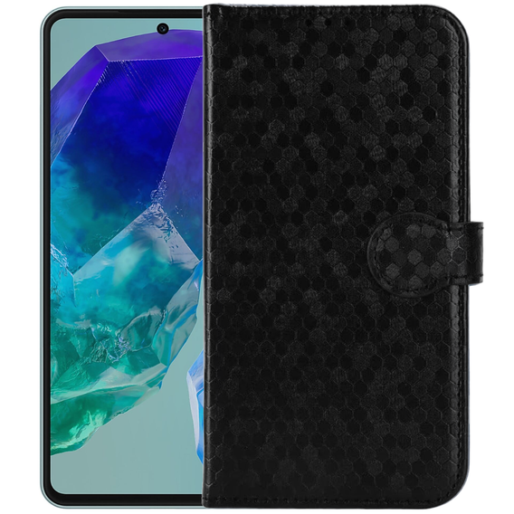 Чохол-фліп для Samsung Galaxy M55 5G, Wallet Rhombus, м'яти