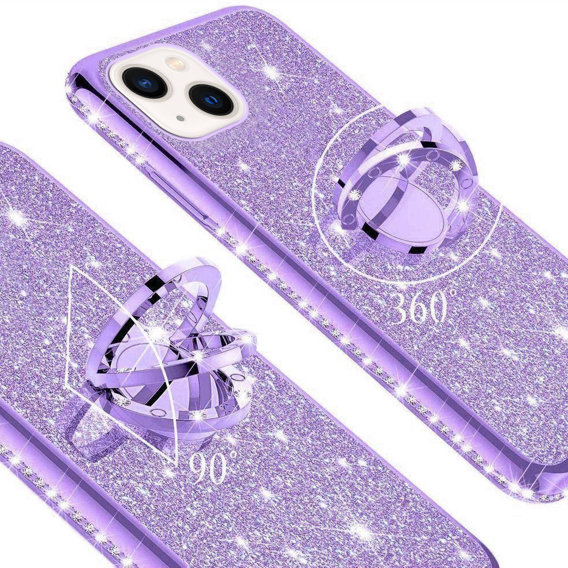 Чохол Bling до iPhone 13 Mini, Purple