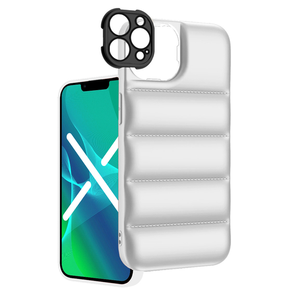 Чохол ERBORD Puffer Case до iPhone 12 Pro, White