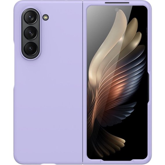 Чохол GKK Hard PC для Samsung Galaxy Z Fold5 5G, Purple