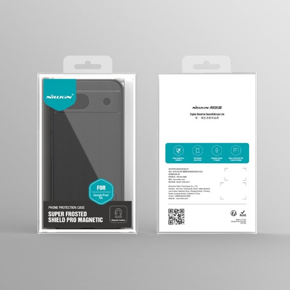 Чохол NILLKIN для Huawei Pura 70 Pro / 70 Pro +, Frosted Shield, для MagSafe, чорний