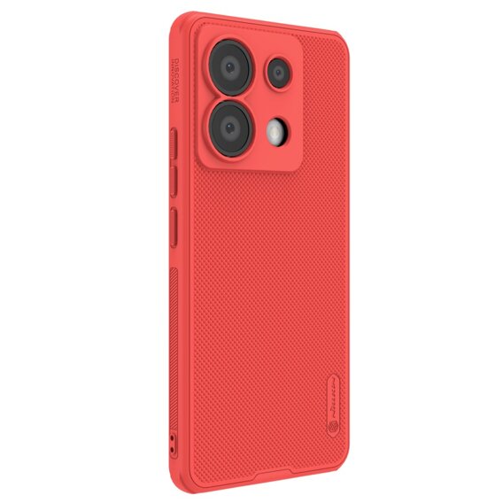 Чохол NILLKIN для Xiaomi Redmi Note 13 Pro 5G, Super Frosted Shield Case, червоний