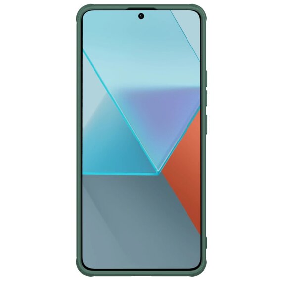 Чохол NILLKIN для Xiaomi Redmi Note 13 Pro+, Super Frosted Shield Case, зелений