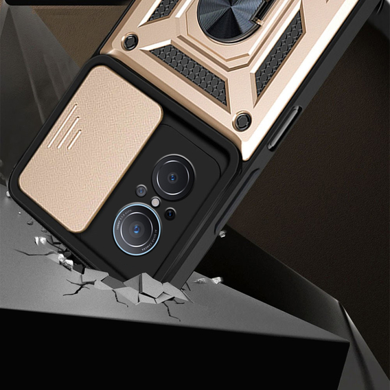 Чохол NOX Camera Slide Huawei Nova 9 SE, CamShield Slide, золото