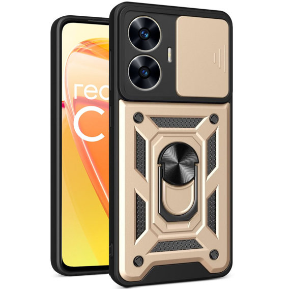 Чохол NOX Camera Slide Realme C55, CamShield Slide, золото