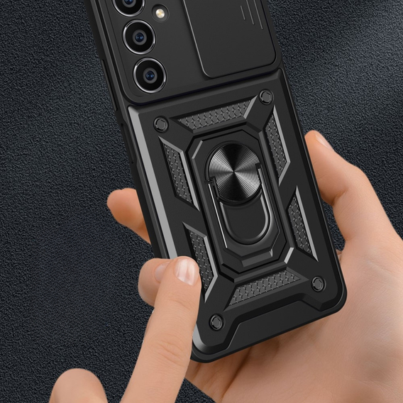 Чохол NOX Camera Slide Samsung Galaxy M35, CamShield Slide, чорний
