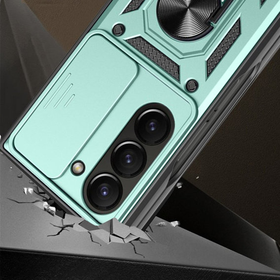 Чохол NOX Camera Slide Samsung Galaxy Z Fold5 5G, CamShield Slide, зелений