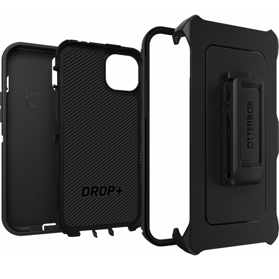 Чохол OTTERBOX з затискачем ременя для iPhone 14 Plus, Defender, Black