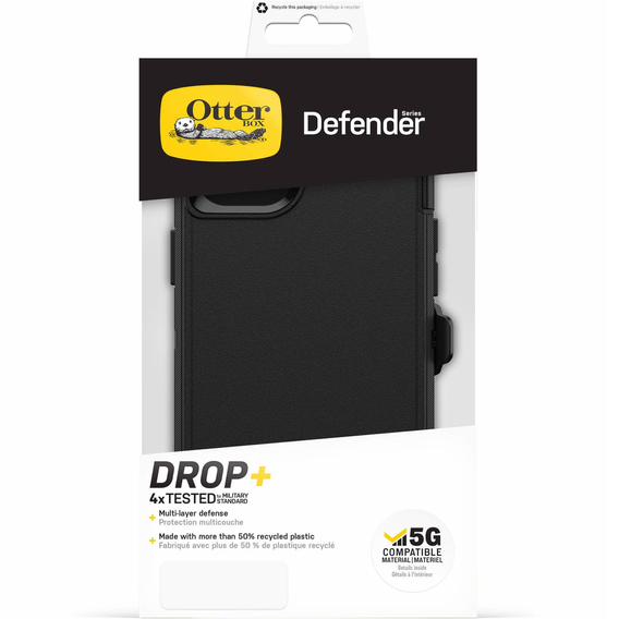 Чохол OTTERBOX з затискачем ременя для iPhone 14 Plus, Defender, Black