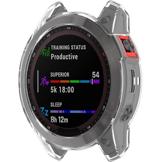 Чохол TPU рамка для Garmin Fenix 7, Transparent