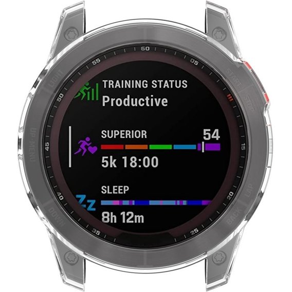 Чохол TPU рамка для Garmin Fenix 7, Transparent