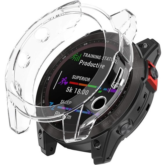 Чохол TPU рамка для Garmin Fenix 7, Transparent