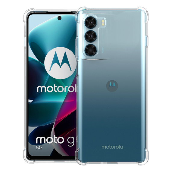 Чoхол до Motorola Moto G200 5G, Dropproof, прозорий