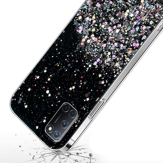 Чoхол до Oppo A52 / A92 / A72, Glittery, чорний