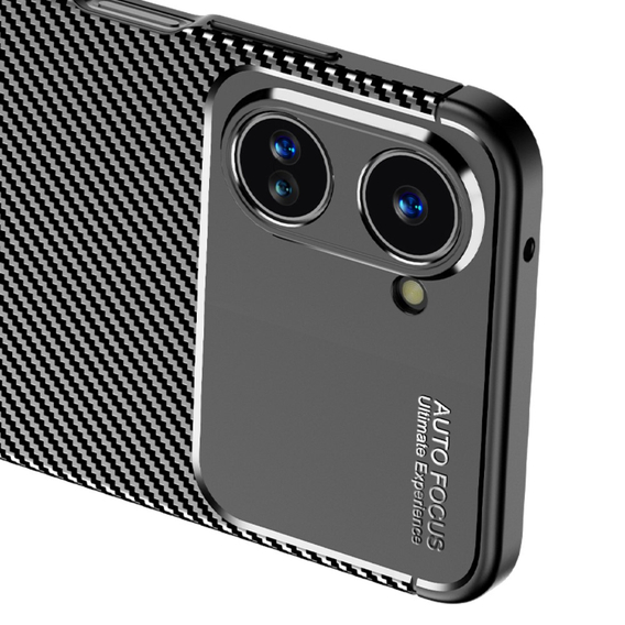 Чoхол до Realme 10 4G, Carbon Gel, чорний