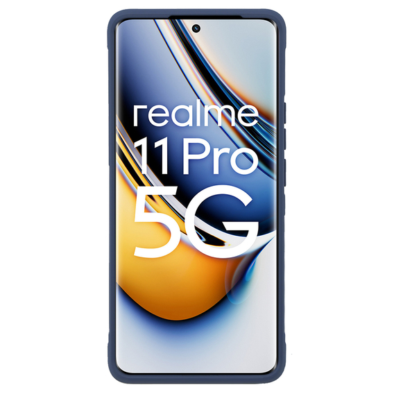 Чoхол до Realme 11 Pro / 11 Pro +, Gaming Shockproof, темно-синій