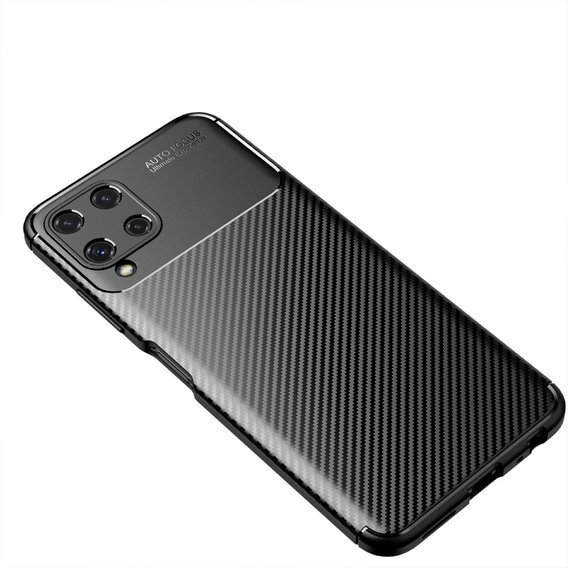 Чoхол до Samsung Galaxy A22 / M22 4G / LTE, Carbon Gel, чорний
