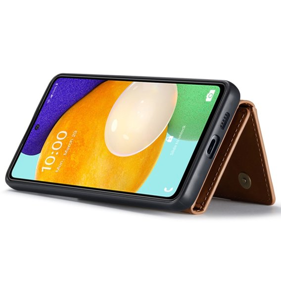 Чoхол до Samsung Galaxy A53 5G, DG.MING 2in1, коричневий