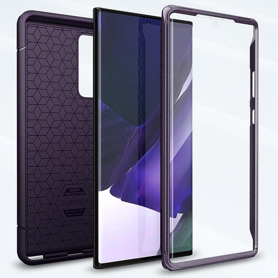 Чoхол до Samsung Galaxy Note 20 Ultra, Suritch Basic (Two Frames), фіолетовий