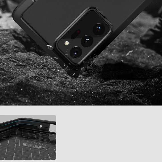 Чoхол до Samsung Galaxy Note 20 Ultra, Suritch Basic (Two Frames), чорний