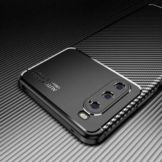 Чoхол до Sony Xperia 10 IV, Carbon Gel, чорний