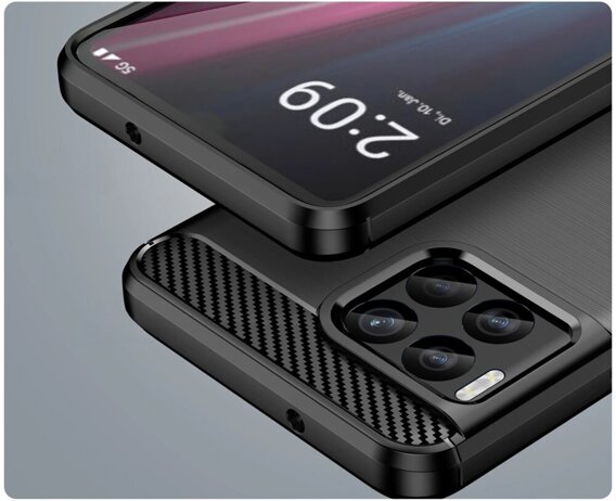 Чoхол до T Phone 2 Pro 5G, Carbon, чорний