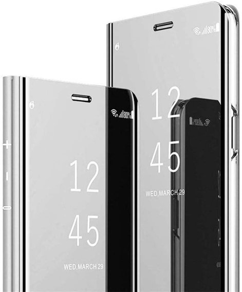 Чoхол до Xiaomi Mi 11 Lite / Mi 11 Lite 5G / 11 Lite 5G NE, Clear View, сріблястий