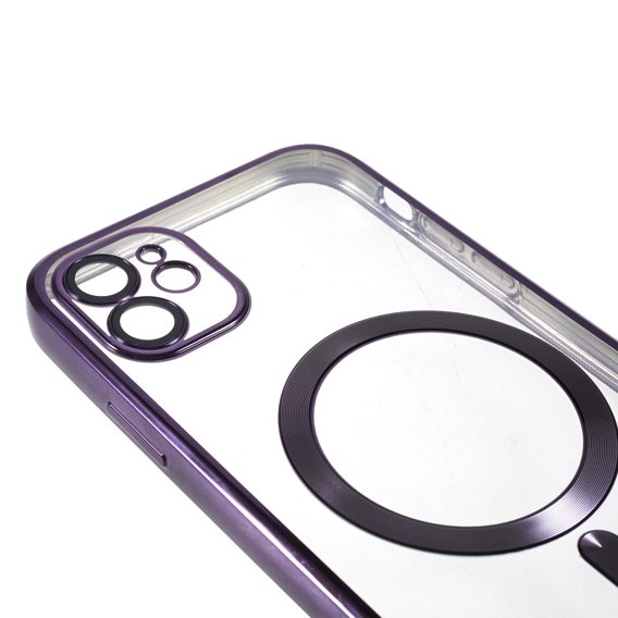 Чoхол до iPhone 11, MagSafe Hybrid, фіолетовий