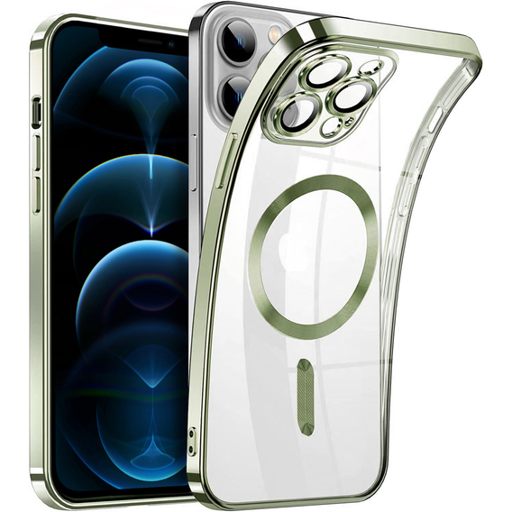 Чoхол до iPhone 12 Pro, MagSafe Hybrid, зелений