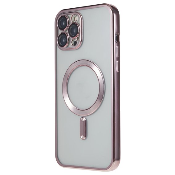Чoхол до iPhone 12 Pro, MagSafe Hybrid, рожевий