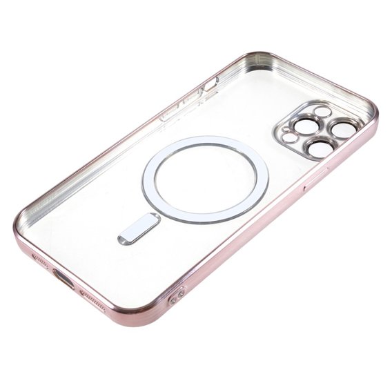Чoхол до iPhone 12 Pro, MagSafe Hybrid, рожевий