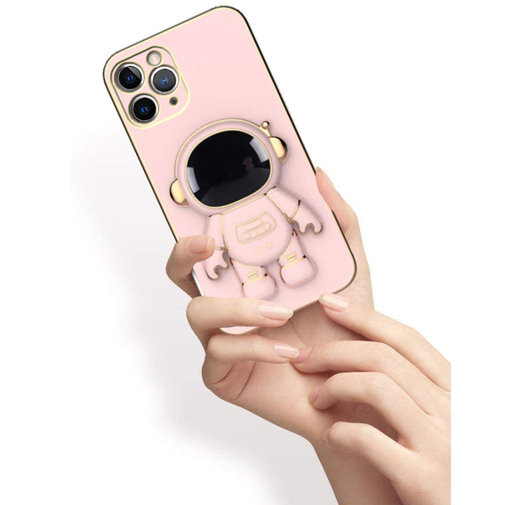 Чoхол до iPhone 14 Pro, Astronaut, рожевий rose gold