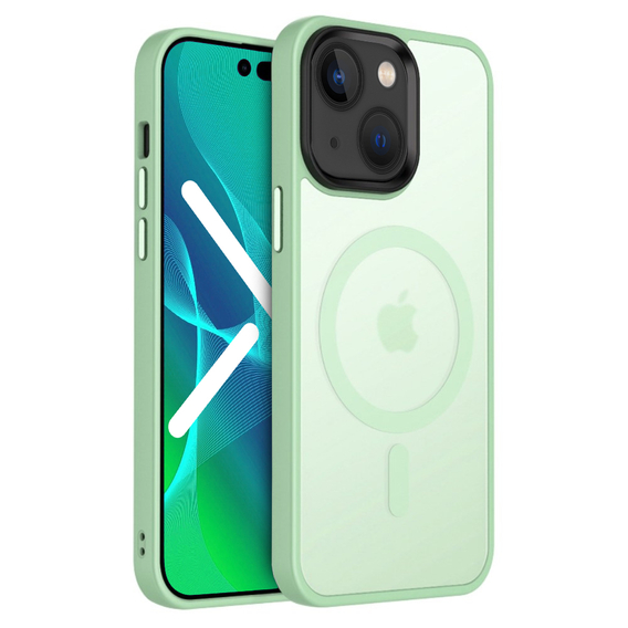 Чoхол до iPhone 14, Simple MagSafe, зелений