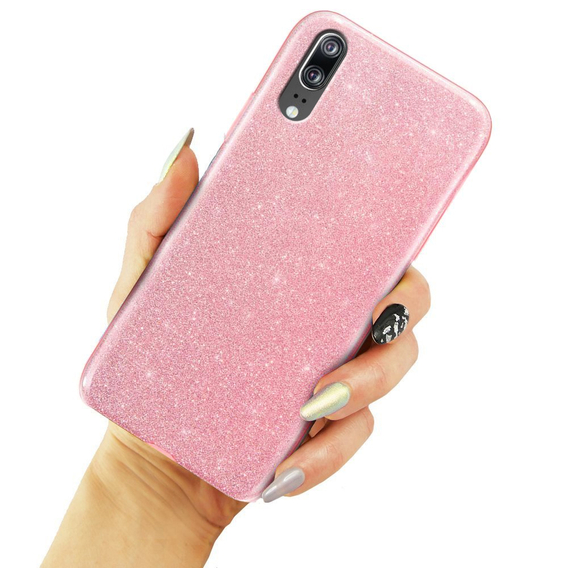 Чoхол Glitter Case до Huawei P20, Pink