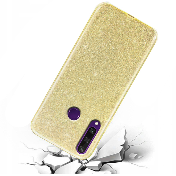 Чoхол Glitter Case до Huawei Y6P, Gold