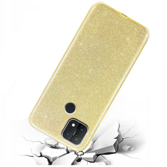 Чoхол Glitter Case до Oppo A15 / A15S, Gold