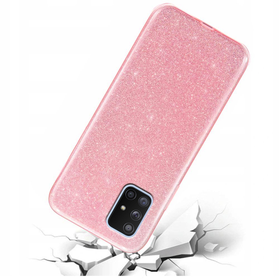 Чoхол Glitter Case до Samsung Galaxy A51 4G, Pink