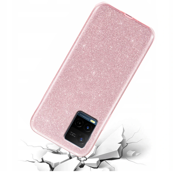 Чoхол Glitter Case до Vivo Y21/Y21s/Y33s, Pink