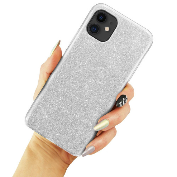 Чoхол Glitter Case до iPhone 11, Silver