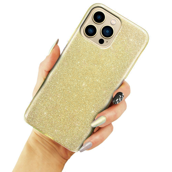 Чoхол Glitter Case до iPhone 13 Pro, Gold