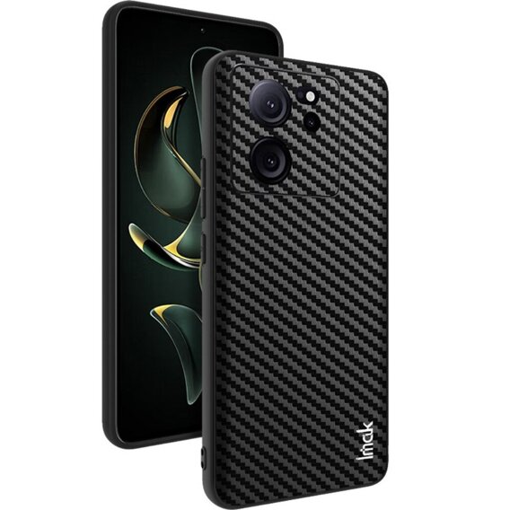 Чoхол IMAK до Xiaomi 13T/13T Pro, LX-5 Series, Carbon, чорний