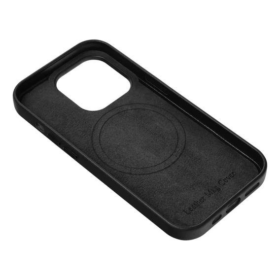 Чoхол Leather Mag Cover для iPhone 14 Plus, Black